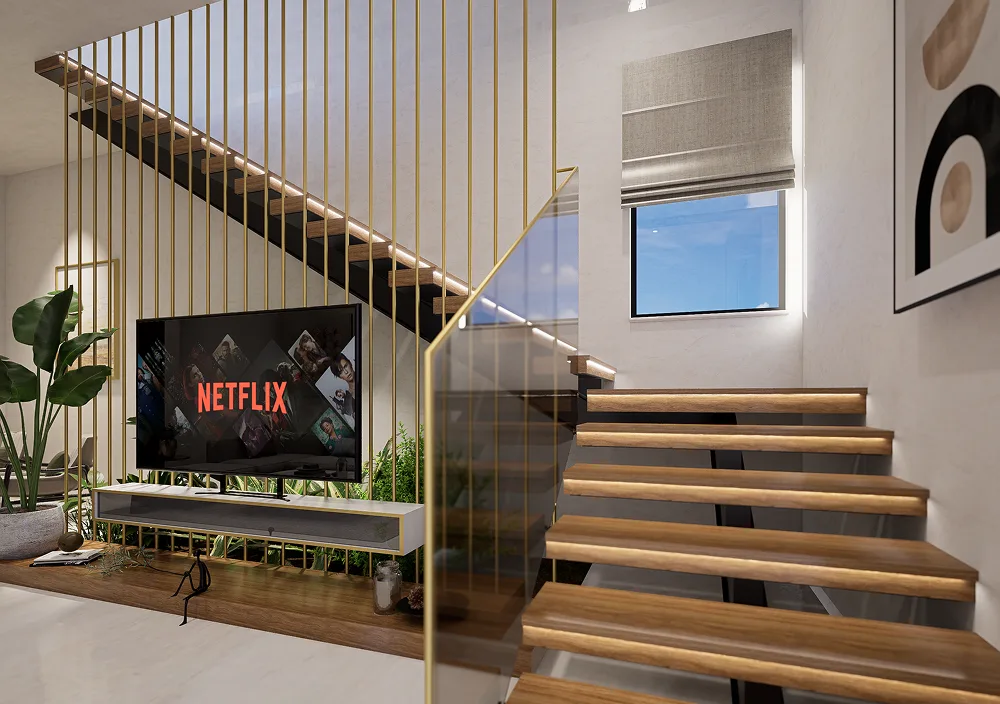 Gautham Residence, a refined home interior in Palladam, Tirupur